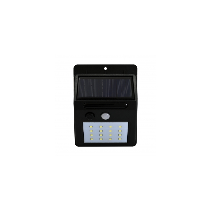 LED Solar wandlamp met sensor LED/2,2W/3,7V 2200 mAh IP44