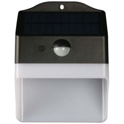 LED Solar wandlamp met sensor LED/2W/3,7V 4000K IP65