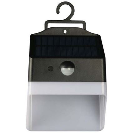 LED Solar wandlamp met sensor LED/2W/3,7V 4000K IP65