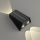LED Solar wandlamp met sensor LED/2W/5V IP54 1300 mAh