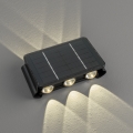 LED Solar Wandlamp met sensor LED/2W/5V IP54 1300 mAh