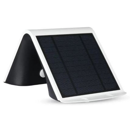 LED Solar wandlamp met sensor LED/3W/3,7V 3000/4000K IP65 2000 mAh wit