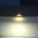 LED Solar wandlamp met sensor LED/3W/3,7V 3000K/4000K IP65 zwart