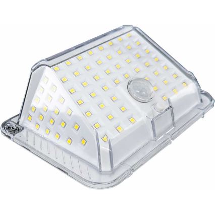 LED Solar wandlamp met sensor LED/5W/3,7V 1200 mAh IP44