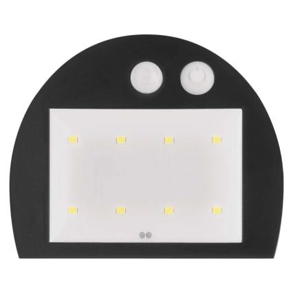 LED Solar wandlamp met sensor LUMI LED/3,7W IP54 wit