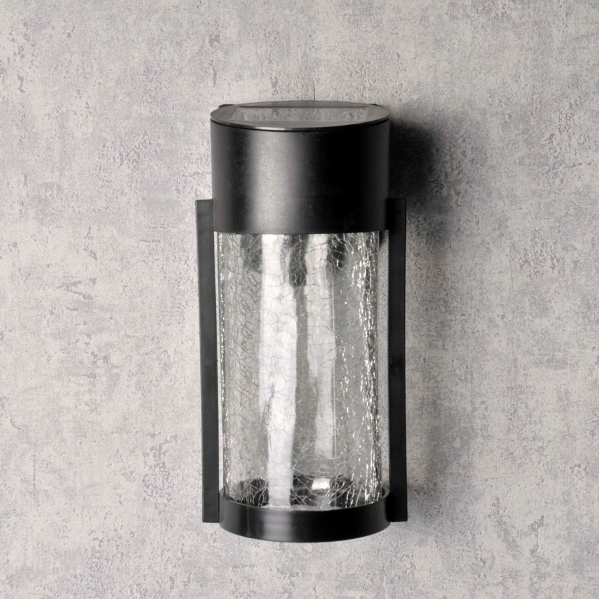 LED Solar wandlamp VETRO LED/1,2V 600 mAh IP44