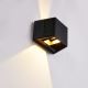 LED Solar wandlamp WINGS LED/2W/3,2V 3000K IP54 zwart