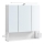 LED spiegelkast voor de badkamer SKY 70x70x16 cm 230V wit