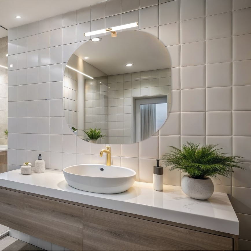 LED-spiegelverlichting voor badkamer APA LED/6W/230V 40 cm IP44 goud