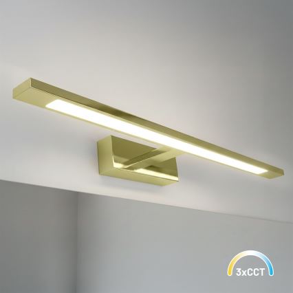 LED-spiegelverlichting voor badkamer KLIMT LED/12W/230V 3000/4000/6000K 60 cm IP44 goud