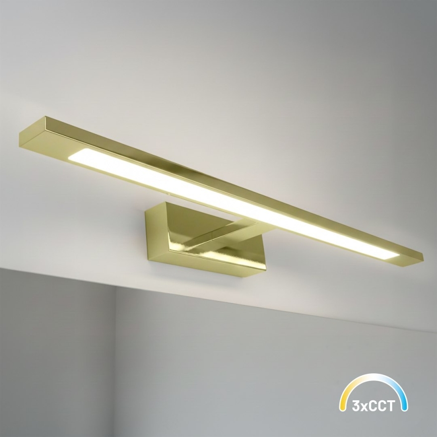 LED-spiegelverlichting voor badkamer KLIMT LED/12W/230V 3000/4000/6000K 60 cm IP44 goud