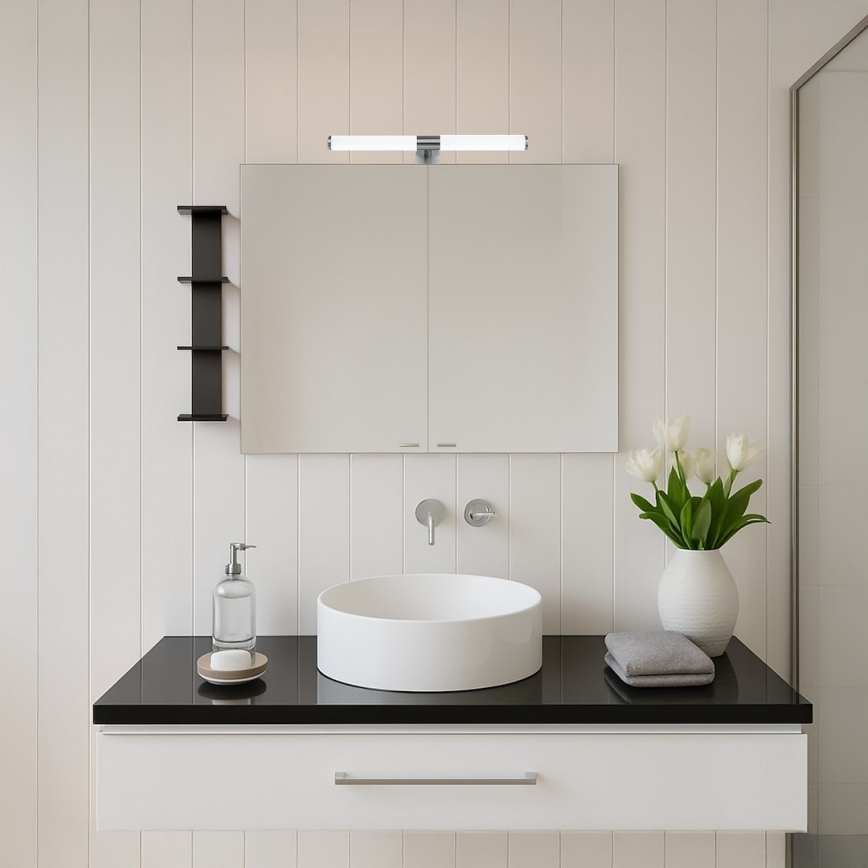 LED-spiegelverlichting voor de badkamer APA LED/6W/230V 40 cm IP44 glanzend chroom