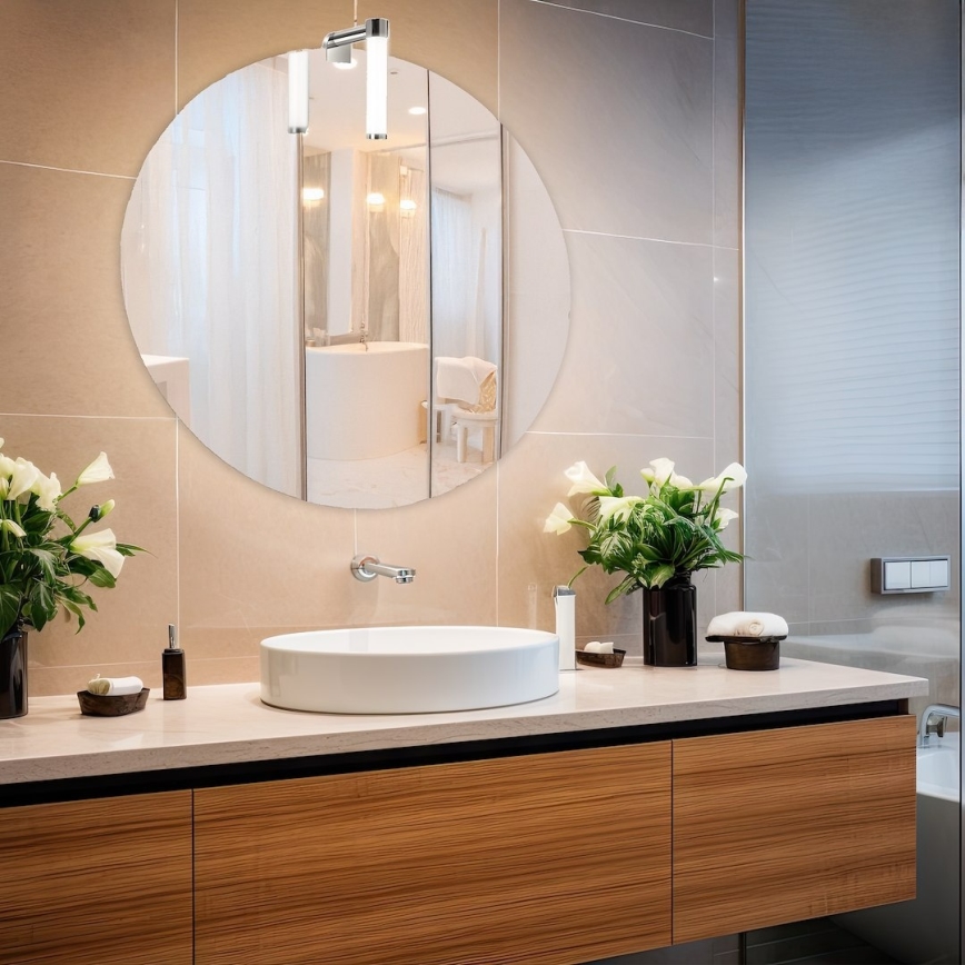 LED-spiegelverlichting voor de badkamer APA MINI LED/4W/230V IP44 glanzend chroom