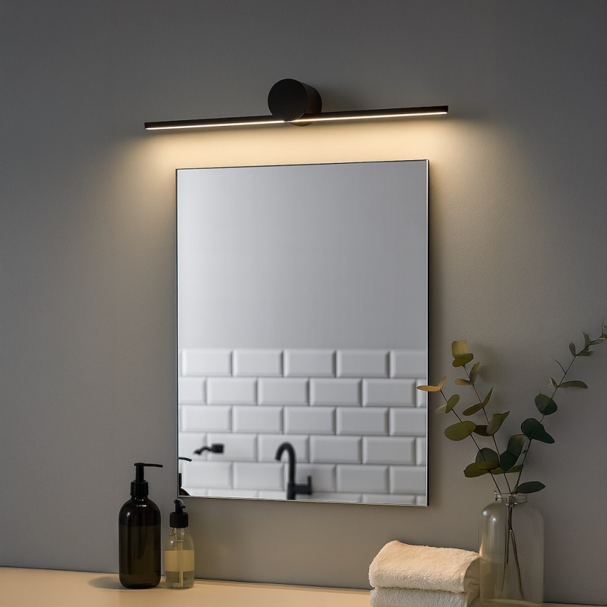 LED-spiegelverlichting voor de badkamer ARTIST LED/6W/230V 40 cm IP44 zwart