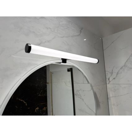 LED-spiegelverlichting voor de badkamer LED/12W/230V 59,5 cm IP44 zwart