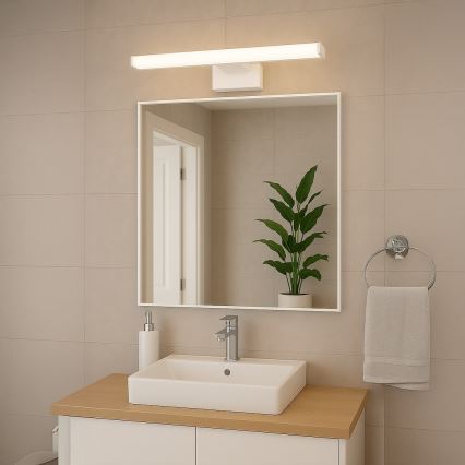 LED-spiegelverlichting voor de badkamer MIRORE LED/10W/230V 60 cm IP44 wit