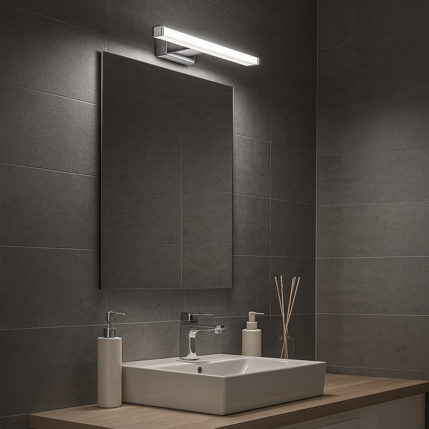 LED-spiegelverlichting voor de badkamer MIRORE LED/5W/230V 30 cm IP44 glanzend chroom