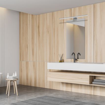 LED-spiegelverlichting voor de badkamer SHINE LED/15W/230V 80 cm IP44 glanzend chroom