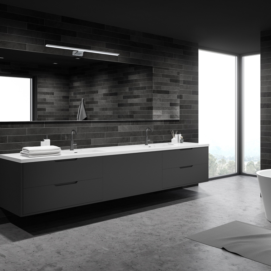 LED-spiegelverlichting voor de badkamer SHINE LED/15W/230V 80 cm IP44 glanzend chroom