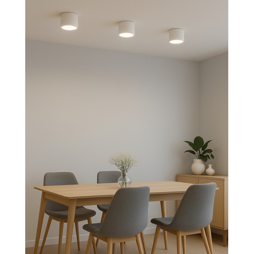 LED-spot LED/10W/230V 3000/4000/6400K Ø 12 cm wit