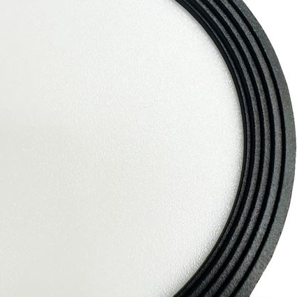 LED spot LED/12W/230V 4000K diameter 10 cm zwart