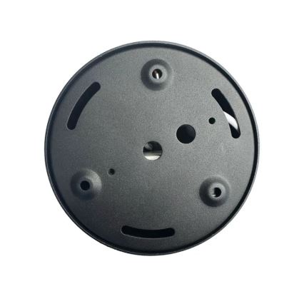 LED spot LED/12W/230V 4000K diameter 10 cm zwart