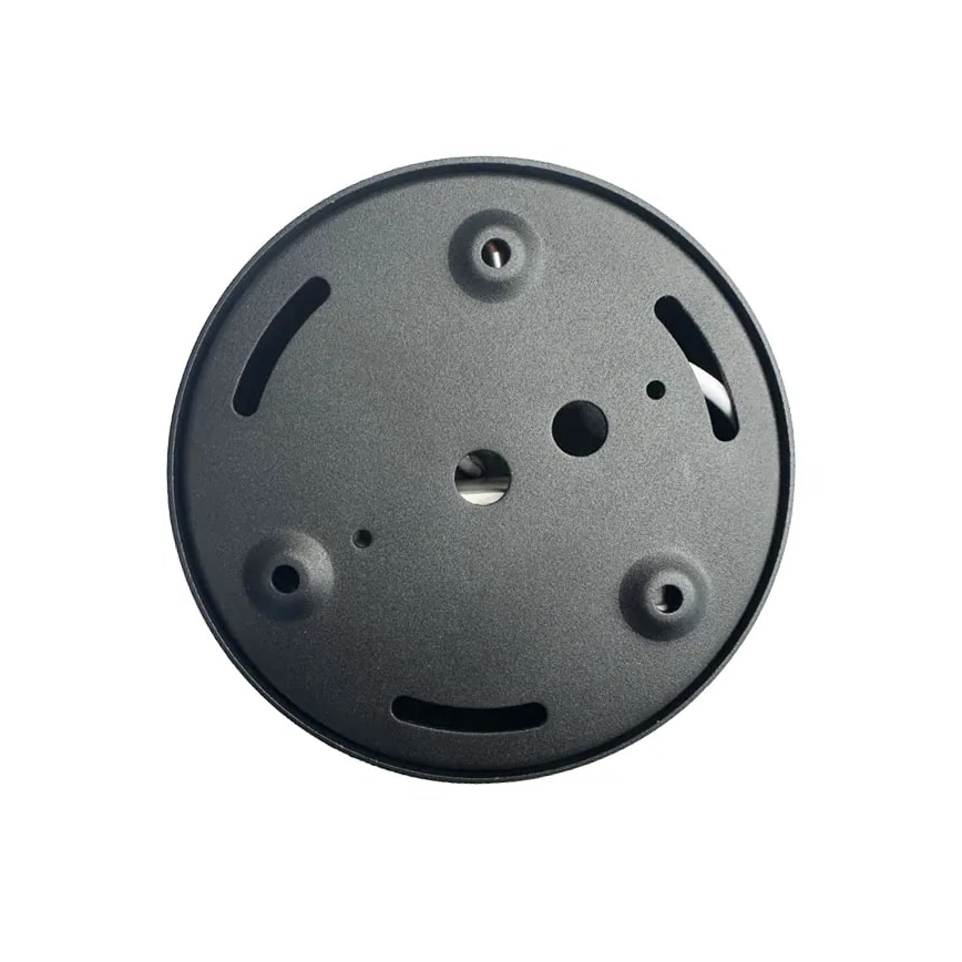 LED spot LED/12W/230V 4000K diameter 10 cm zwart