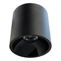 LED spot LED/12W/230V 4000K diameter 8 cm zwart