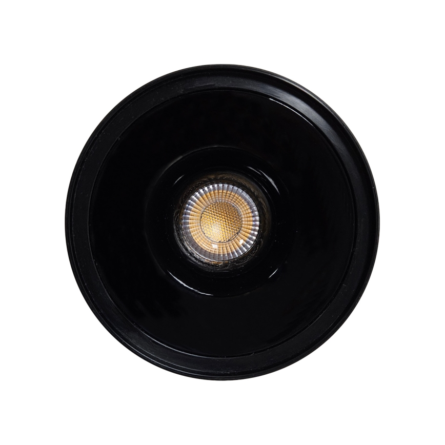 LED-spot LED/9W/230V Ø 9 cm zwart