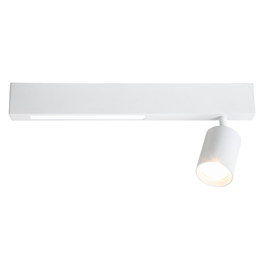 LED spot MAGNET LED/5W/230V + 1xGU10/60W 3000/4000K wit