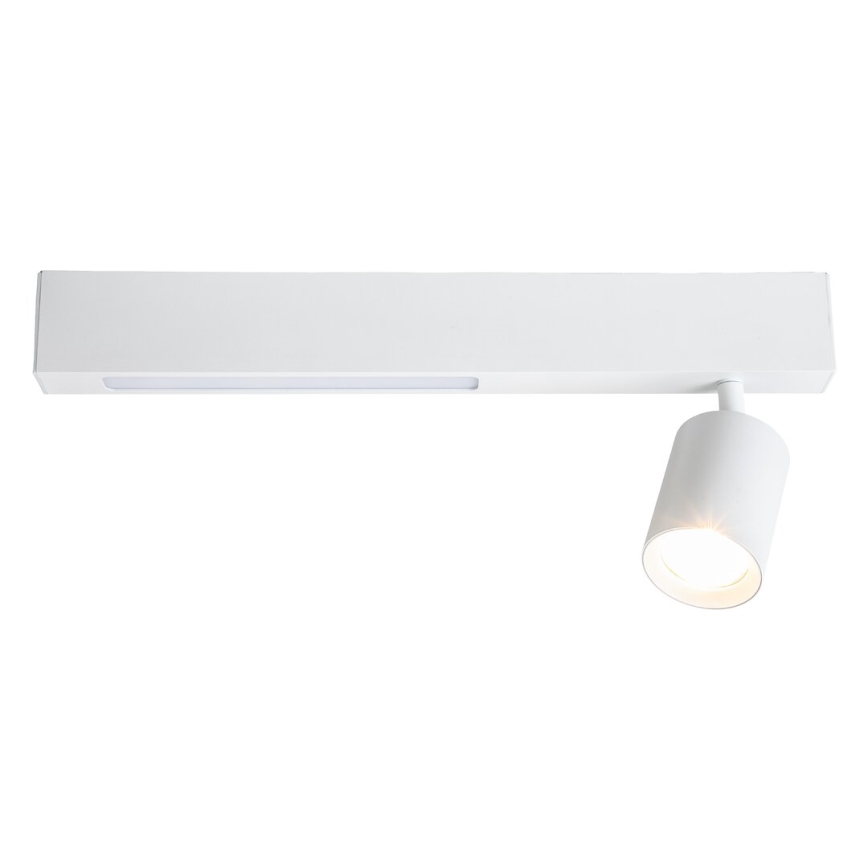 LED spot MAGNET LED/5W/230V + 1xGU10/60W 3000/4000K wit