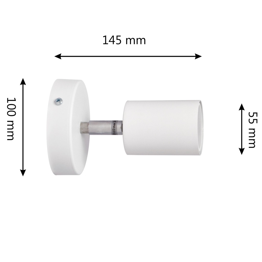 LED Spot mural LED TUNE 1xGU10/4,8W/230V blanc