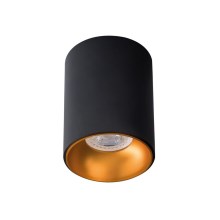 LED Spot RITI 1xGU10/10W/230V zwart/goud