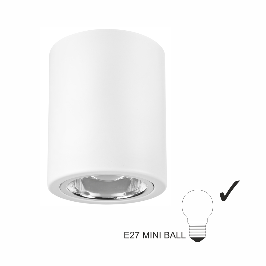 LED spot TACO 1xE27/15W/230V wit