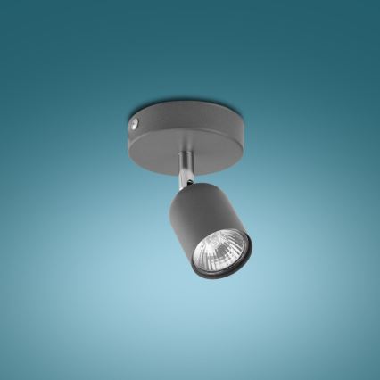 LED-spot TOP 1xGU10/10W/230V grijs