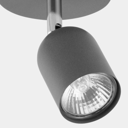 LED-spot TOP 1xGU10/10W/230V grijs