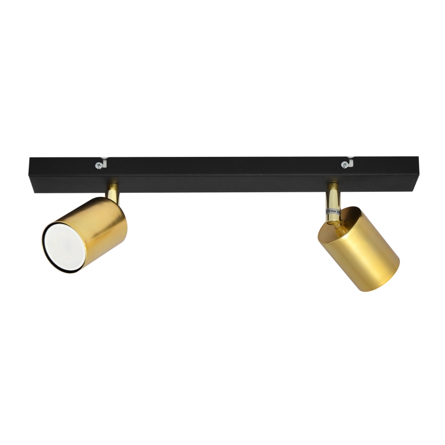 LED Spot TUNE 2xGU10/4,8W/230V doré/noir