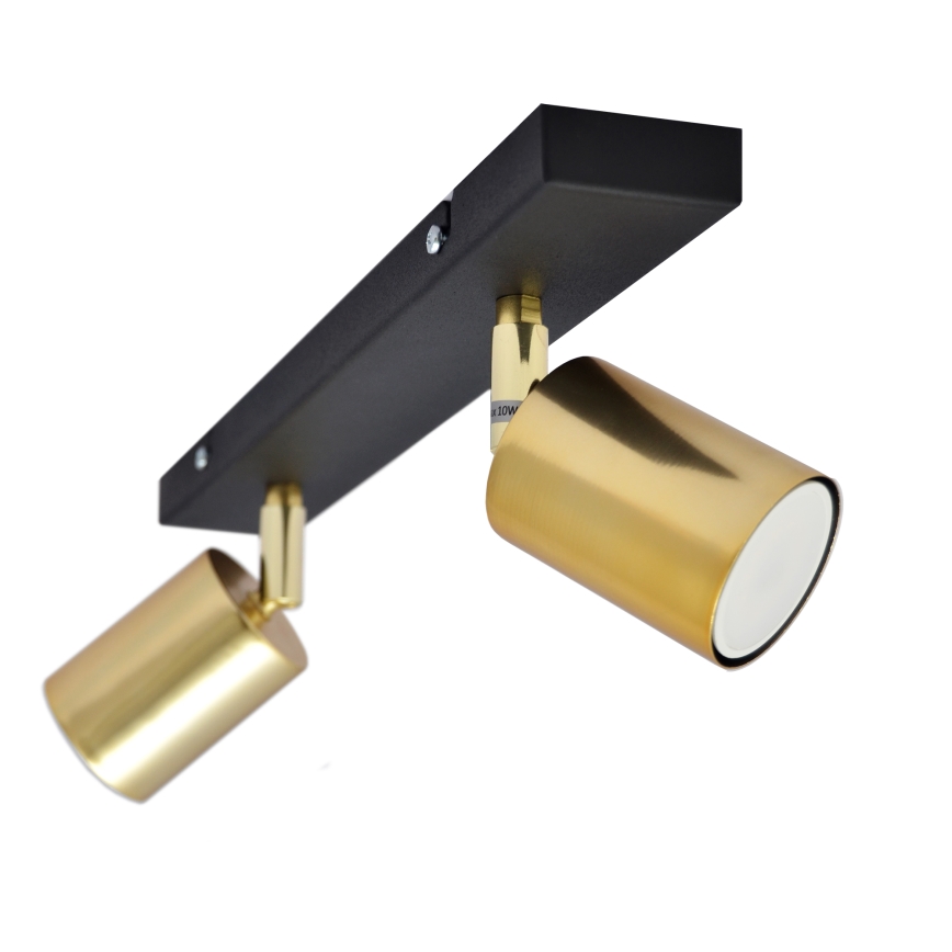 LED Spot TUNE 2xGU10/4,8W/230V doré/noir