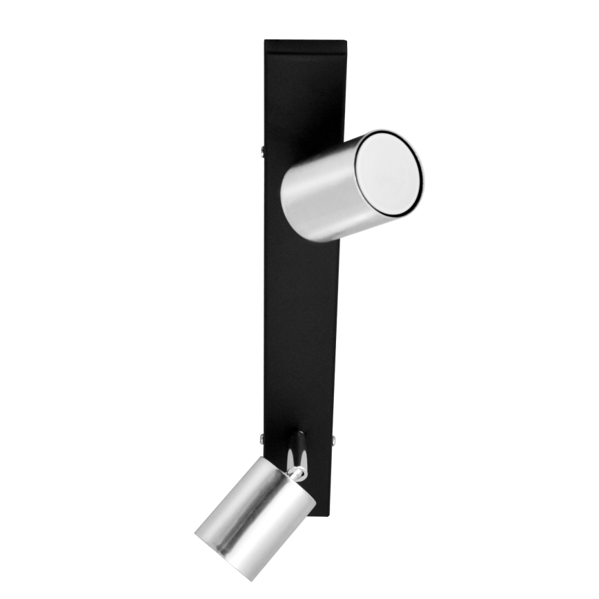LED spot TUNE 2xGU10/4,8W/230V mat chroom/zwart