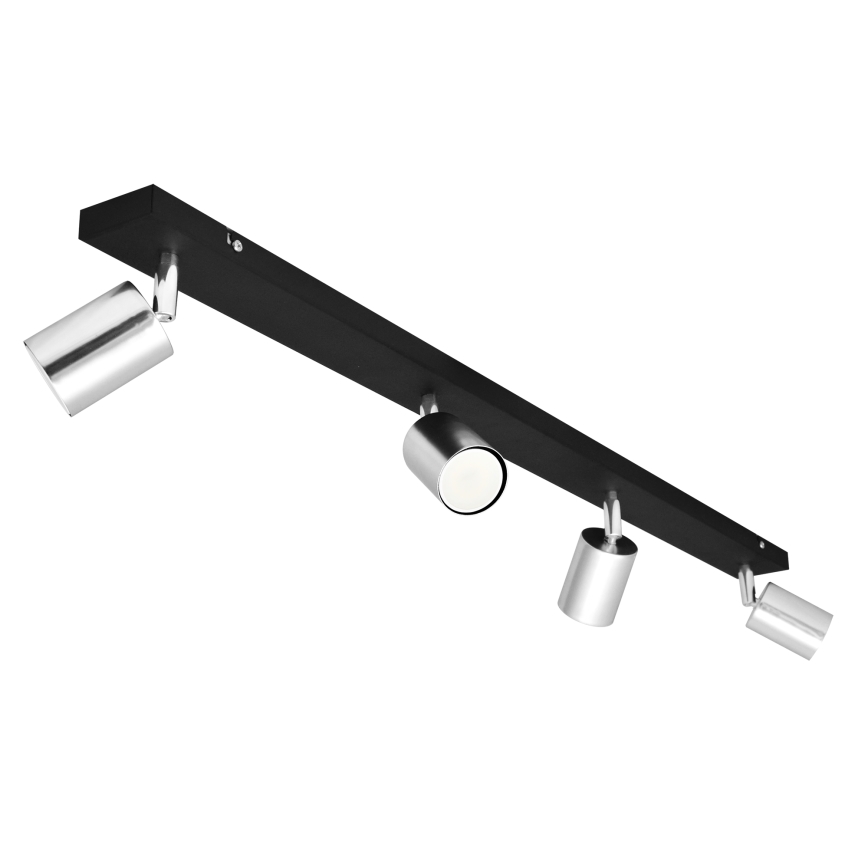 LED spot TUNE 4xGU10/4,8W/230V mat chroom/zwart