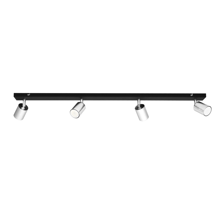 LED spot TUNE 4xGU10/4,8W/230V mat chroom/zwart