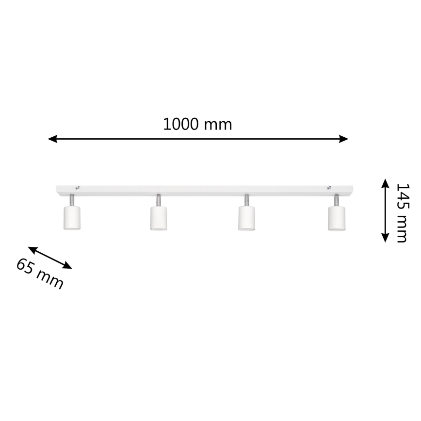 LED spot TUNE 4xGU10/4,8W/230V wit