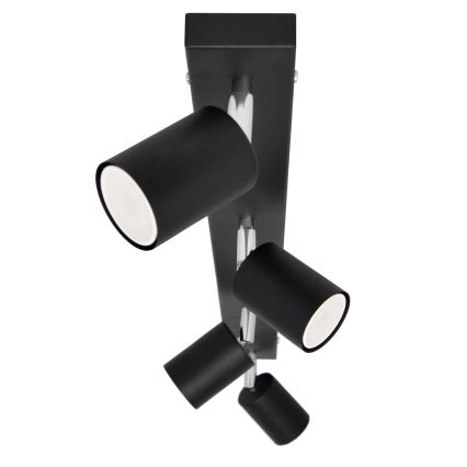 LED spot TUNE 4xGU10/4,8W/230V zwart