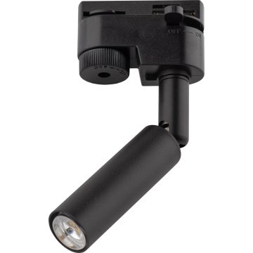 LED spot voor 1-fase railsysteem LAGOS 1xG9/3W/230V zwart