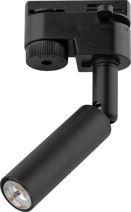 LED spot voor 1-fase railsysteem LAGOS 1xG9/3W/230V zwart