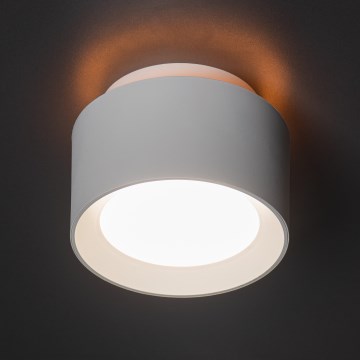 LED-spotlamp SONOR LED/12W/230V 3000/4000/5700K + LED/1,5W 2200K Ø 14 cm wit