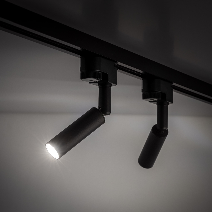 LED spot voor 1-fase railsysteem LAGOS 1xG9/3W/230V zwart