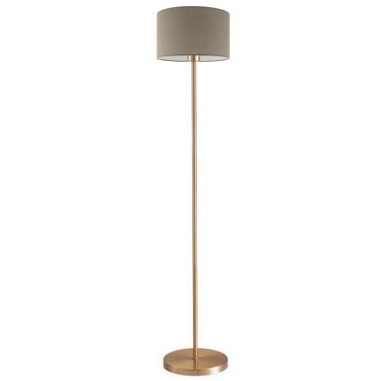 LED staande lamp TUNJA 1xE27/20W/230V Ø 30 cm goud/taupe