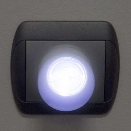 LED Stopcontact Oriëntatie Lamp met Schemer Sensor LED/1W/230V