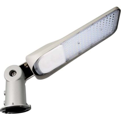 LED Straatlamp met schemersensor SAMSUNG CHIP LED/100W/230V 6500K IP65 grijs
